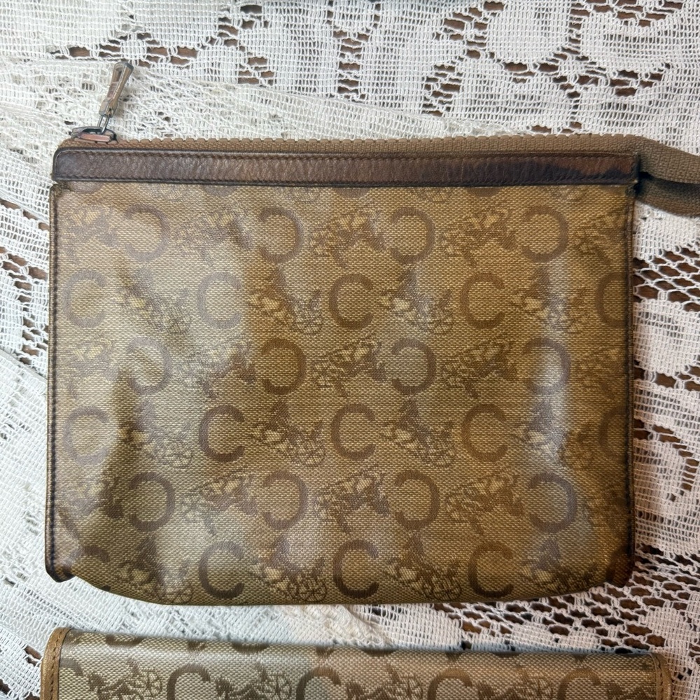 Céline Vintage Wallet & Makeup Bag Set - Picture 5 of 9